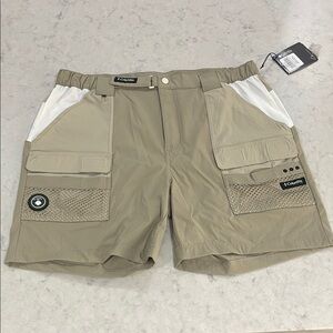 BNWT Kith x columbia "half moon" shorts large extremely rare.